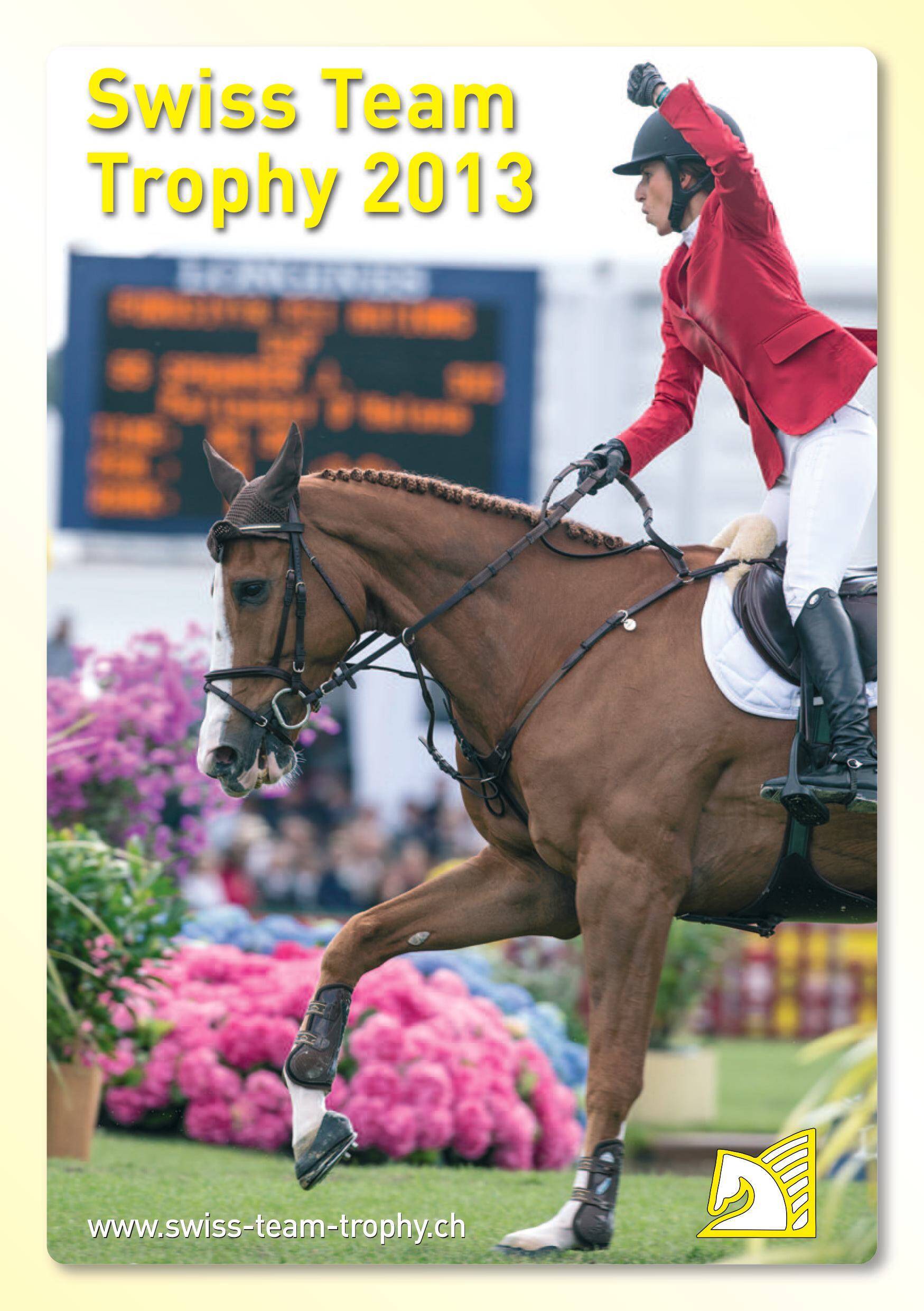 Broschüre Swiss Team Trophy 2013