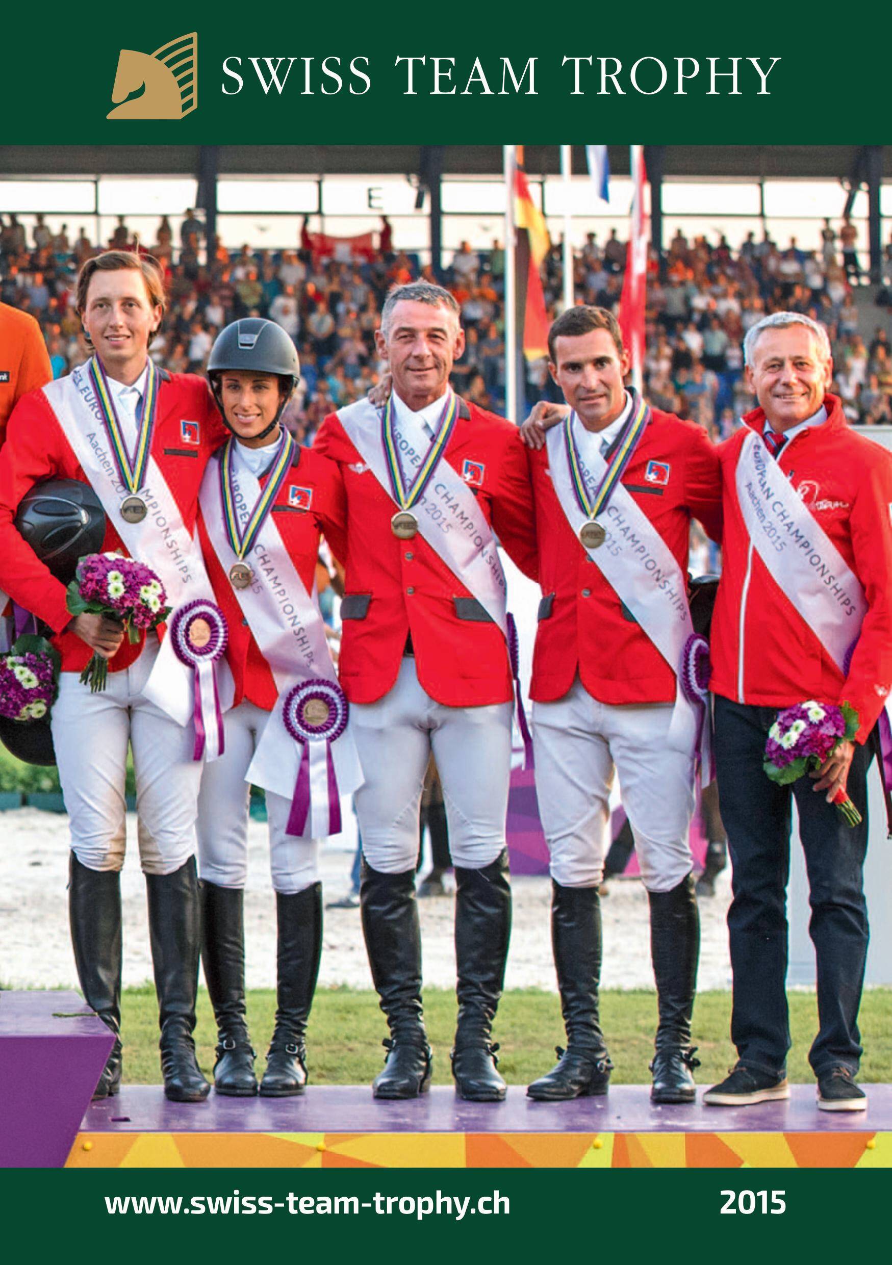 Broschüre Swiss Team Trophy 2015