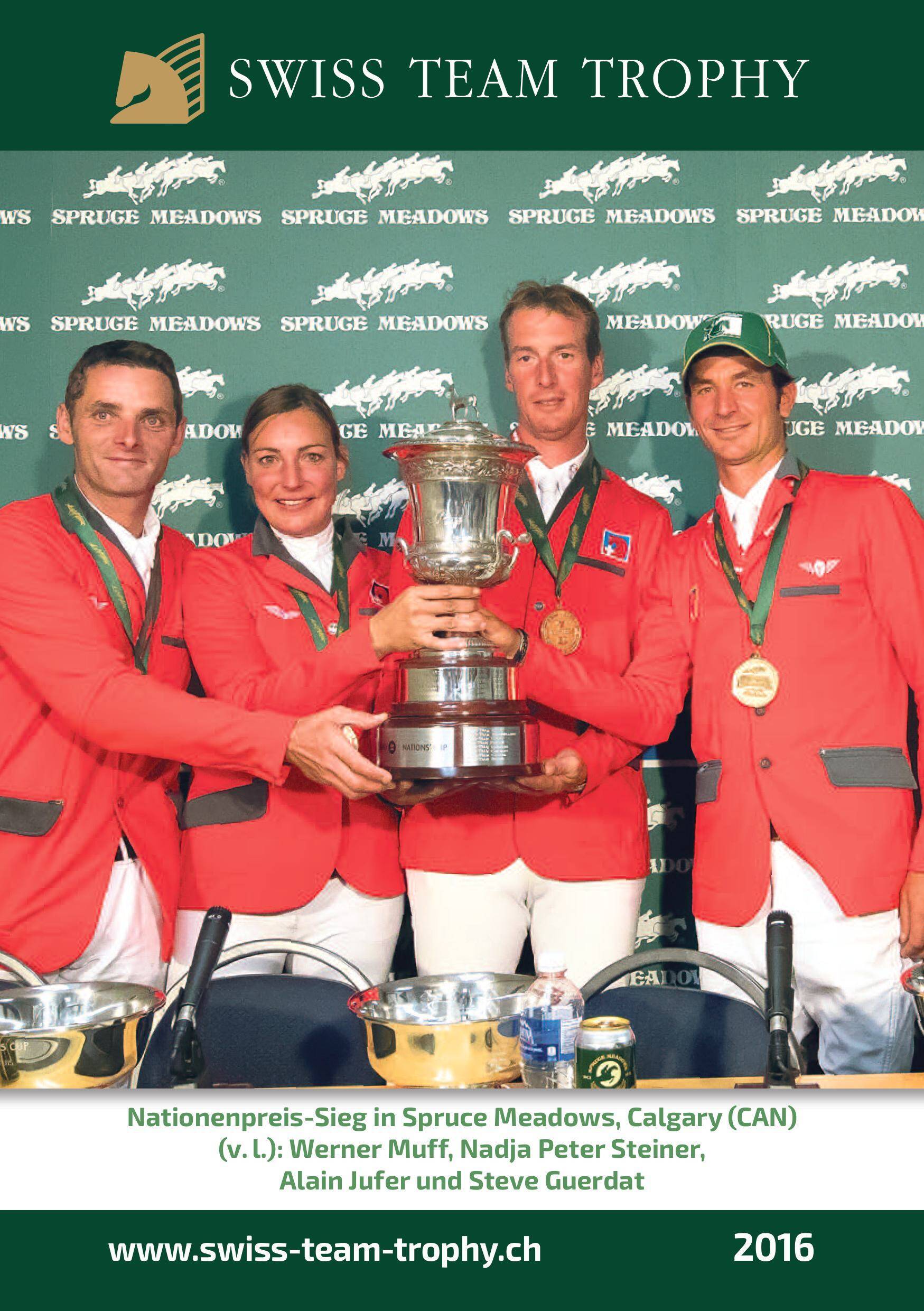 Broschüre Swiss Team Trophy 2016